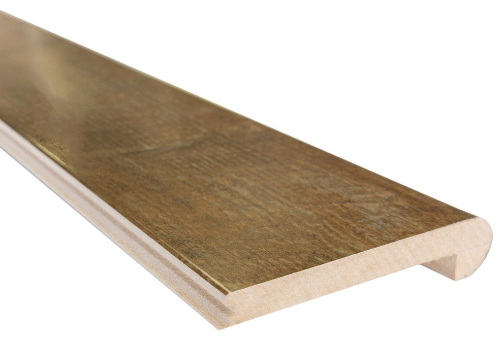 Flush Stair Nose, Signature Collection, Gunstock Walnut