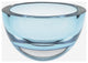 Badash K2015 Penelope Arctic Blue Mouth Blown European Lead Crystal Bowl