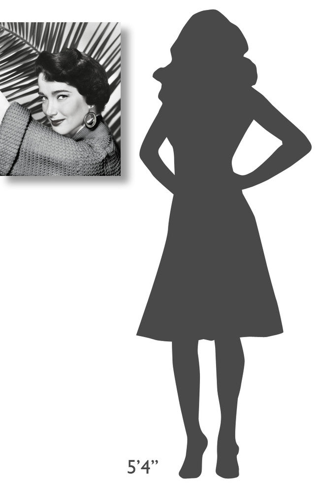 "Julie Adams" Stretched Canvas Giclee by Hollywood Photo Archive, 17"x22"