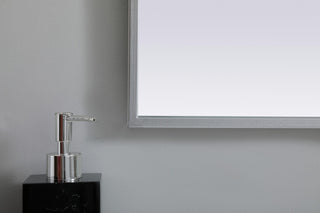 Elegant Lighting MR1A3324 Ayra 33" W x 24" H Modern Arched - Black