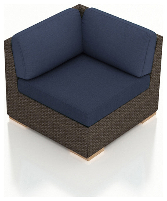 Arden 10 Piece Sectional Set, Spectrum Indigo