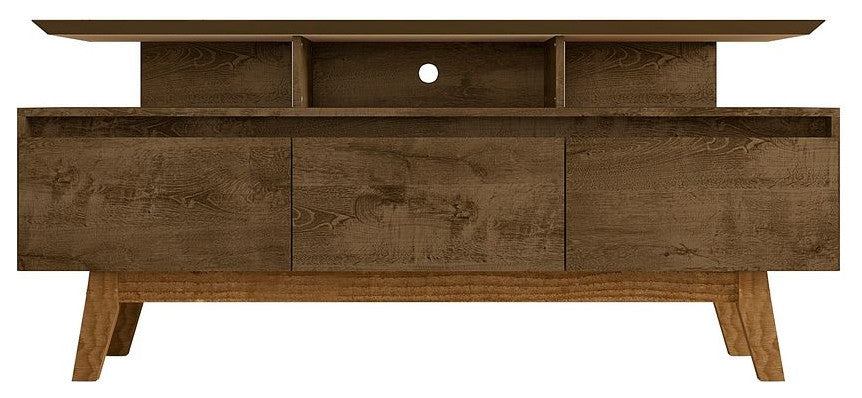 Yonkers 62.99 TV Stand in Rustic Brown