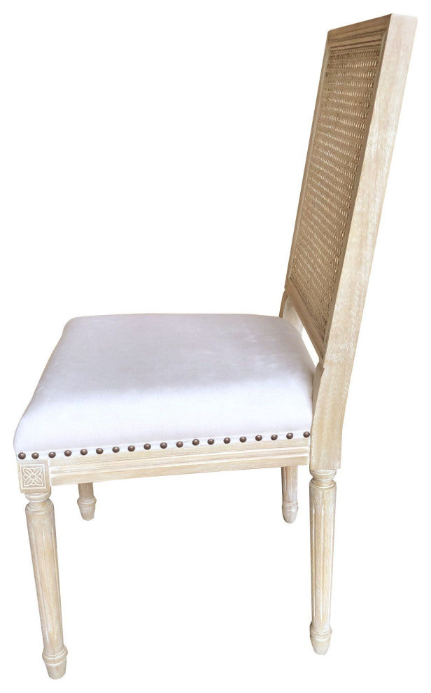 Lana Square Back Side Chair - Set of 2 Chair
