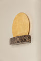 Rune Wall Sconce, Vintage Gold Leaf