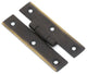 3" Oil Rubbed Bronze Cabinet Flush H Hinge
