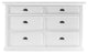 Modern Farmhouse White 6-Drawer Dresser