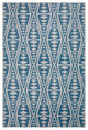 Indoor/Outdoor Sedona SN6 Indigo Machine Washable 9' x 12' Rug