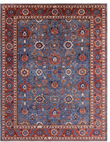 Persian Fine Serapi Hand-Knotted Wool Rug 9' 2" X 11' 9" - Q9941