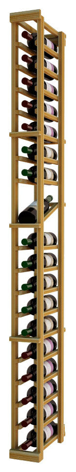 Breezy Wine Rack, Unfinished Redwood