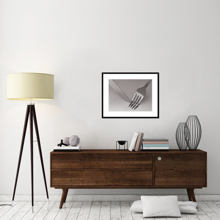 "Anxiety" Framed Digital Print by David Caballero, 32x26"