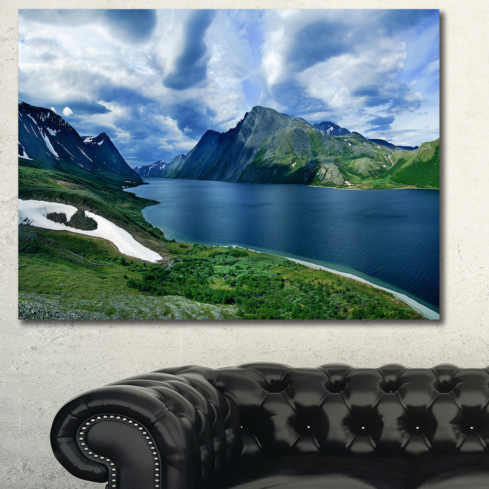 Polar Ural Mountains Panorama, Landscape Canvas Art Print, 60x40