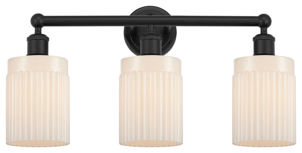 Innovations 616-3W-BK-G341 3 Light 22.5" Bath Vanity Light, Matte Black