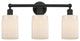 Innovations 616-3W-BK-G341 3 Light 22.5" Bath Vanity Light, Matte Black