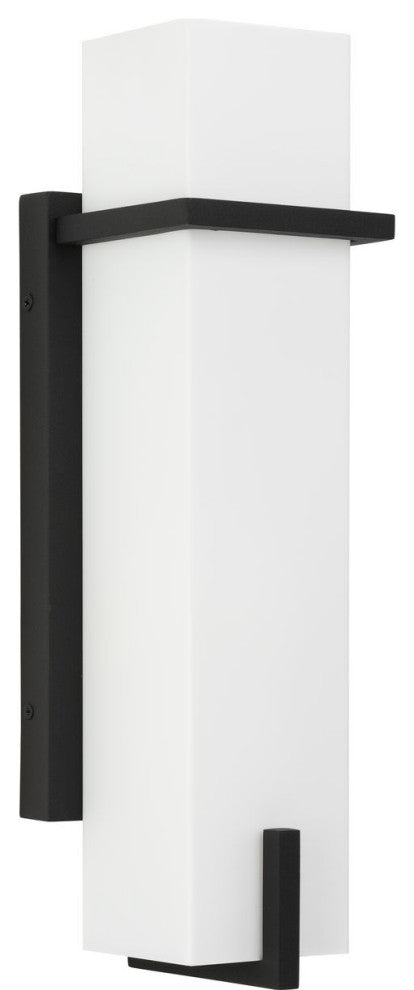 Antrim Collection One-Light Medium Outdoor Wall Lantern, Black