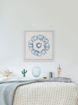 "Circle Beneath Circle" Framed Painting Print, 18"x18"