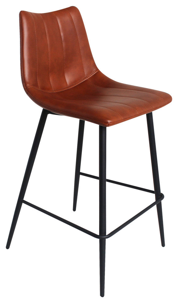 Alibi Counter Stool Brown, Set of 2