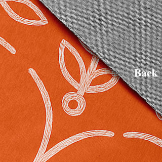 Web Art Halloween Design Chenille Area Rug, Orange, 4'x6'