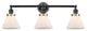 INNOVATIONS 205BK-BPSN-HRSN-G41 3-Light Bath Vanity Light Matte Black