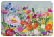 Laural Home Bright Blossoming Florals Memory Foam Rug
