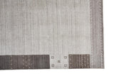 Weave & Wander Yurie Rug, Light Gray, 2'x3'