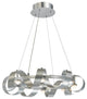 Artcraft AC7210BA LED Chelier Rolling Hills Brushed Aluminum