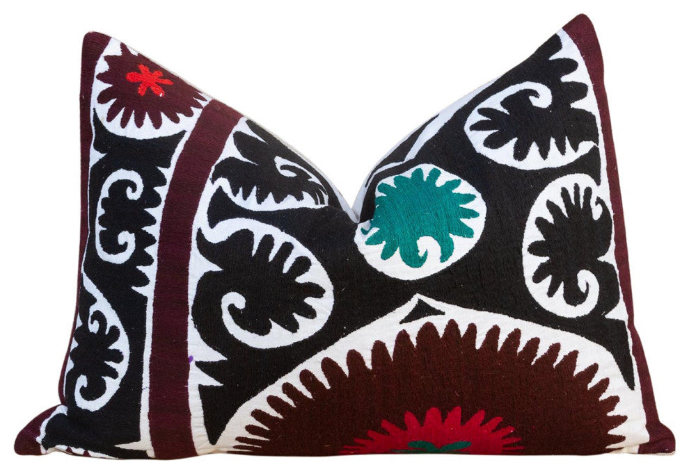 Zara Gul Suzani Lumbar Pillow