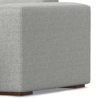 Rex Right-Facing Modular Sectional Sofa in Tightly Woven Performance Fabric