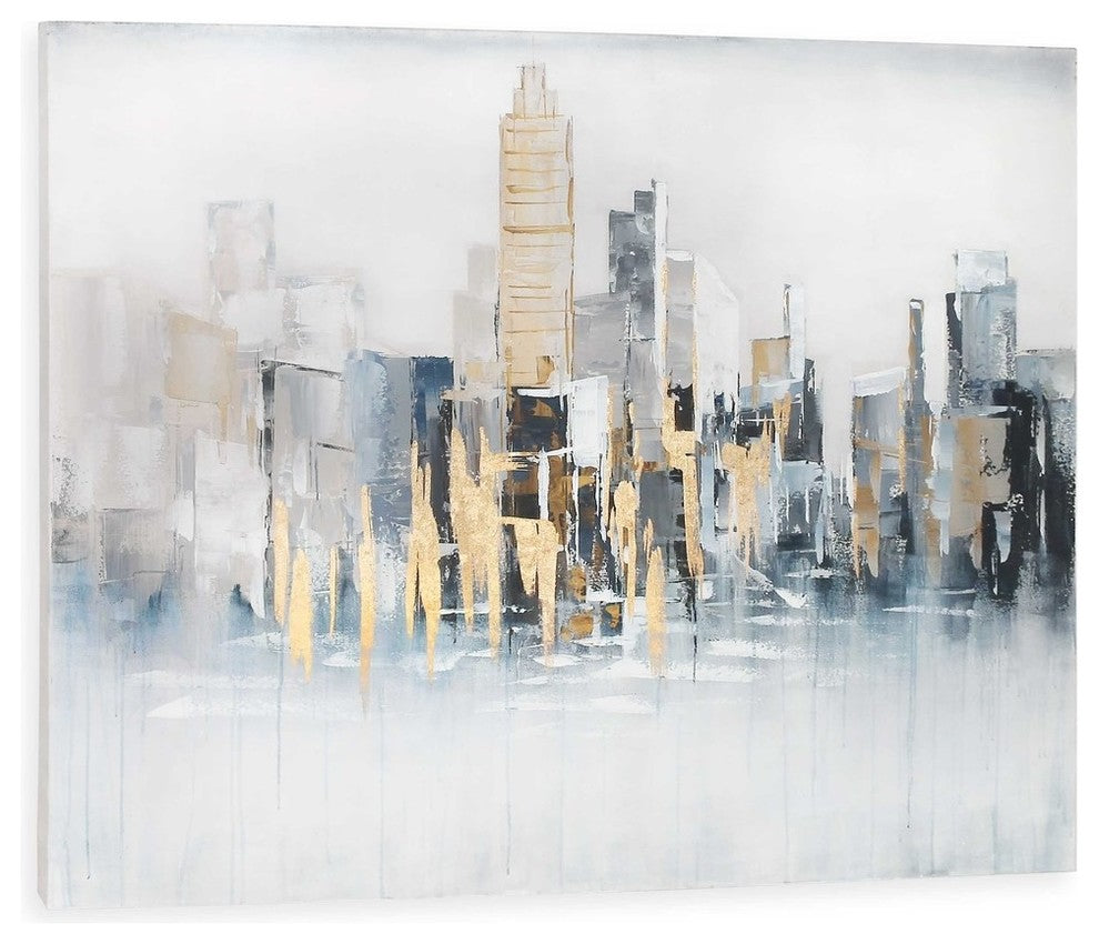Concete Jungle Canvas Art