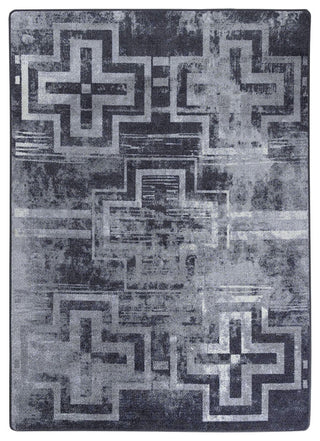 Distressed Bounty, Gray, 5'x8'
