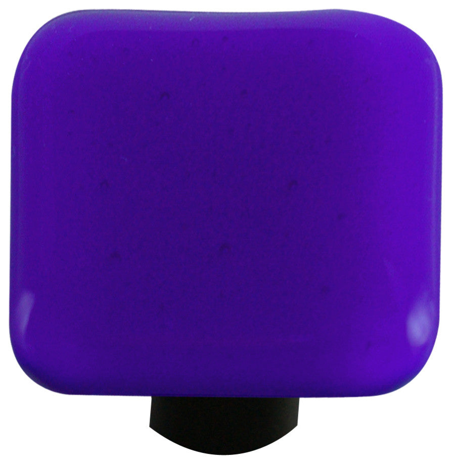 Deep Royal Blue Knob, Black Post