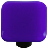 Deep Royal Blue Knob, Black Post