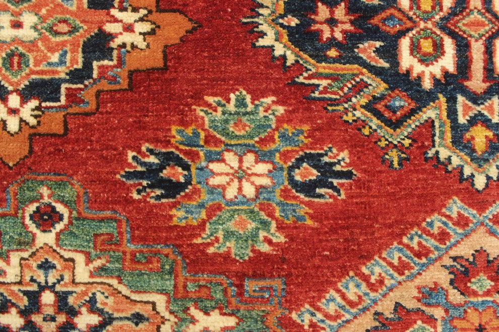 Super Kazak Zee Red Rug, 8'10x12'0