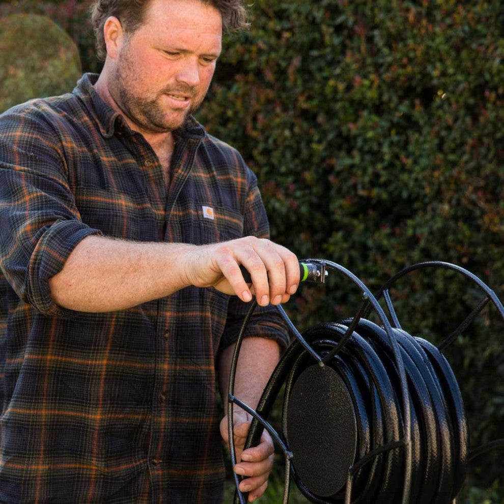 Free-Standing Swivel Hose Reel