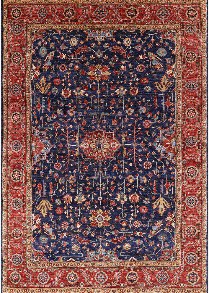 Ahgly Company Indoor Rectangle Mid-Century Modern Area Rugs, 4' x 6'