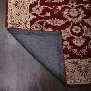 HAND TUFTED WOOL ECO-FRIENDLY AREA RUGS - Rectangle,Red Gold,Oriental