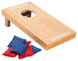 Classic Mini Travel Wood Tabletop Cornhole by Hey! Play!