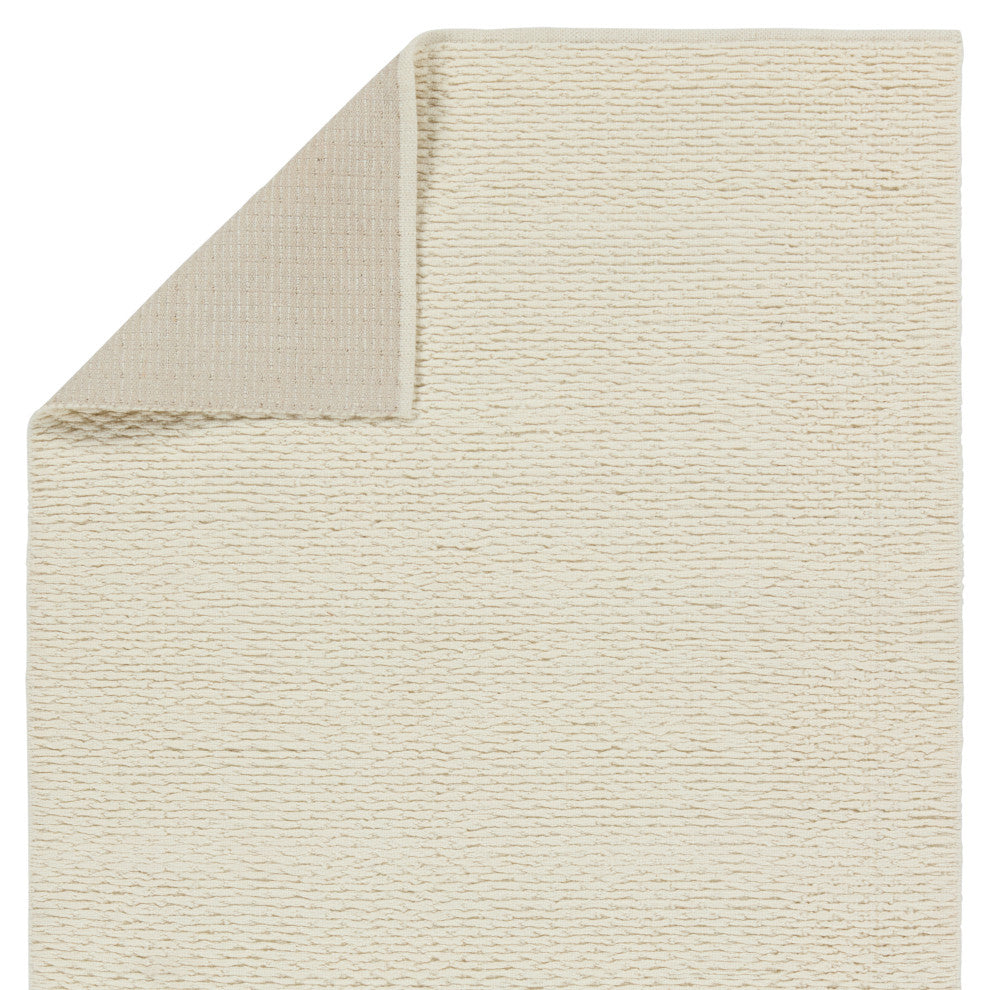 Jaipur Living Windcroft Handmade Solid Cream Area Rug 10'X14'