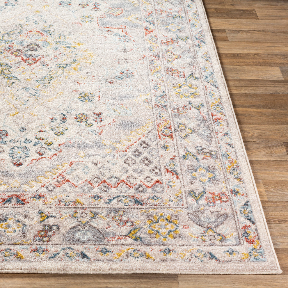 Ankara AKR-2301 Rug, Taupe, 5'3"x7'3"