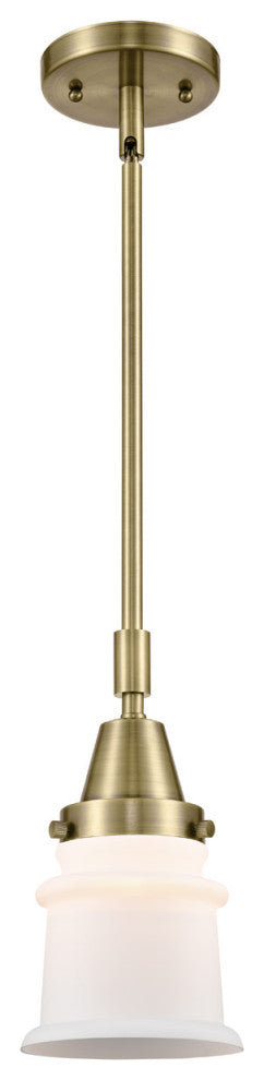 Innovations Lighting 447-1S-AB-G181S-LED 1 Light 6.5" Mini Pendant