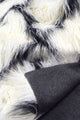 LUZIO Diamond Tibet Vegan Faux Fur Rug/Throw 63x98.4