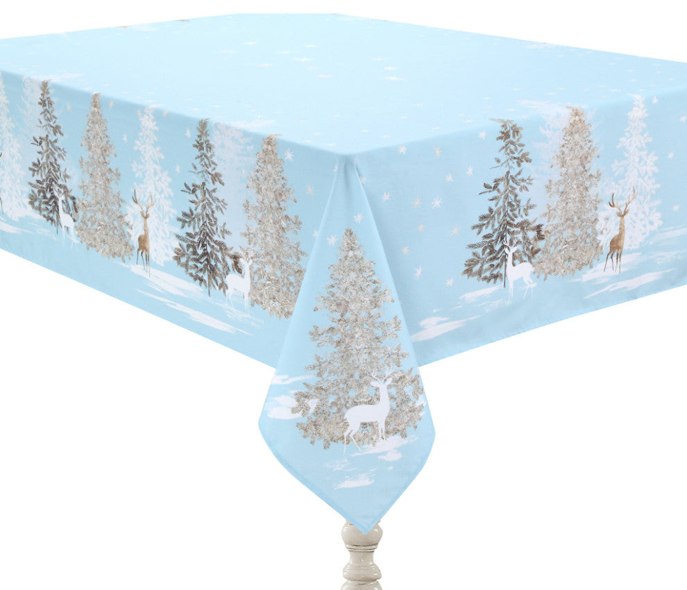 Laural Home Winter Wonderland 70" X 144" Tablecloth