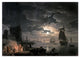 "Harbor of Palermo" Digital Paper Print by Claude-Joseph Vernet, 32"x23"