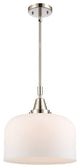 INNOVATIONS LIGHTING 447-1S-PN-G71-L-LED Bell Mini Pendant