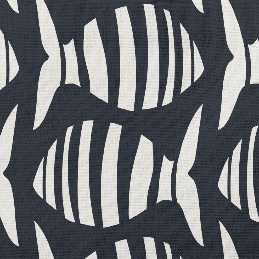 14x20" Swimming School Nautical Decorative Indoor Pillow, Shark Blue