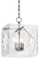 Hudson Valley Travis 4 Light Pendant, Polished Nickel - 5912-PN