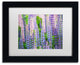 Cora Niele 'Blue Pink Lupine Field' Matted Framed Art