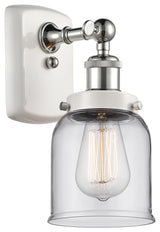 Innovations 916-1W-WPC-G52 1-Light Sconce, White, Polished Chrome