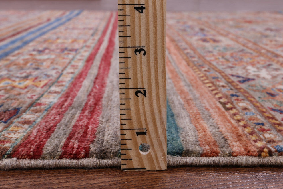 Handmade Khorjin Super Kazak Rug 5' 7" X 8' 0" Q11271