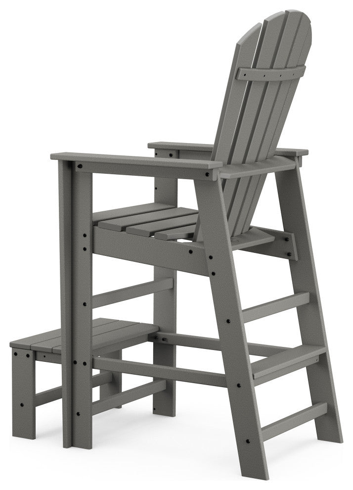 Polywood South Beach Lifeguard Chair, Mahogany