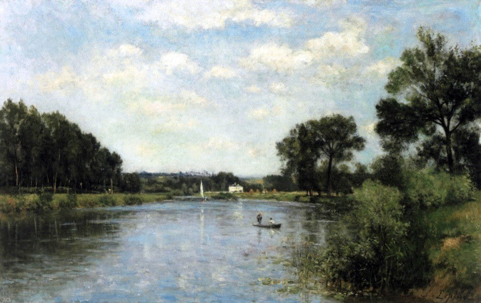 Stanislas Lepine The Banks of the Marne Wall Decal